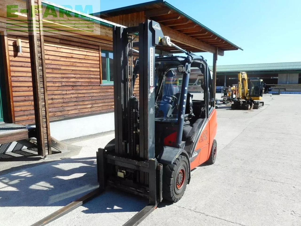 Linde h30d-02 triplex 5,5m + ss + halbkabine - Carrello elevatore: foto 2 Linde h30d-02 triplex 5,5m + ss + halbkabine - Carrello elevatore: foto 2