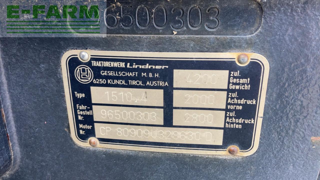 Trattore Lindner Geotrac 50A: foto 11