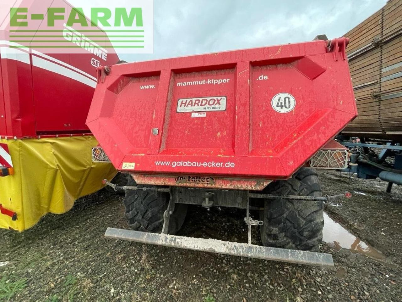 Mammut 20.000r - Rimorchio a cassone agricolo: foto 3 Mammut 20.000r - Rimorchio a cassone agricolo: foto 3