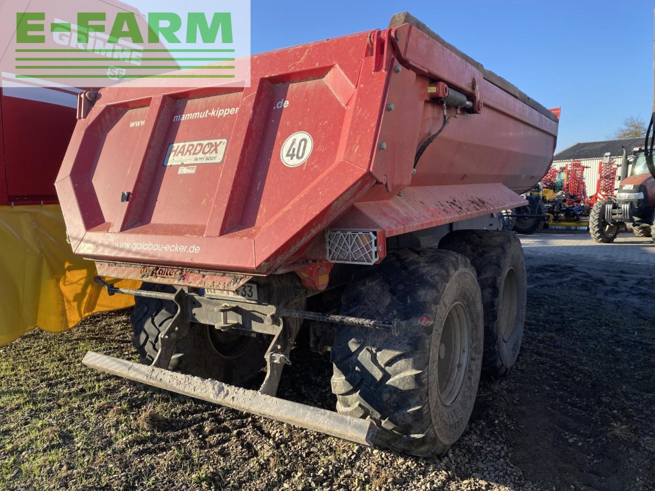 Mammut 20.000r - Rimorchio a cassone agricolo: foto 2 Mammut 20.000r - Rimorchio a cassone agricolo: foto 2