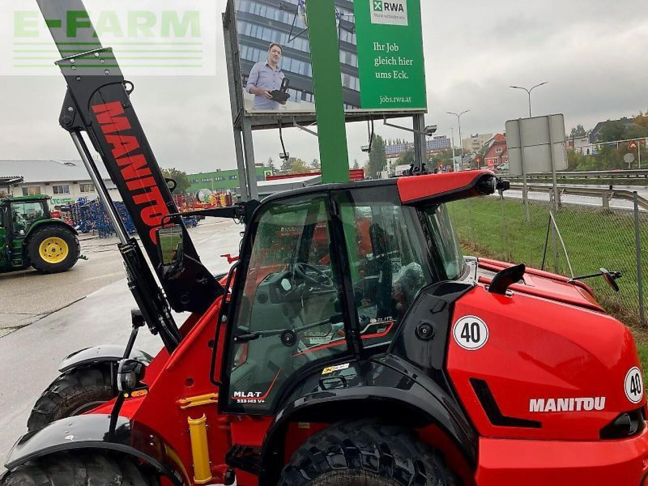 Manitou mla533 teleradlader - Pala gommata telescopica: foto 4 Manitou mla533 teleradlader - Pala gommata telescopica: foto 4