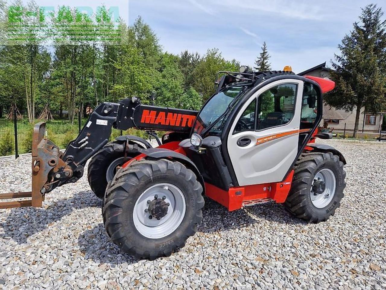 Manitou mlt 741-140 v+ elite - Pala gommata: foto 1 Manitou mlt 741-140 v+ elite - Pala gommata: foto 1