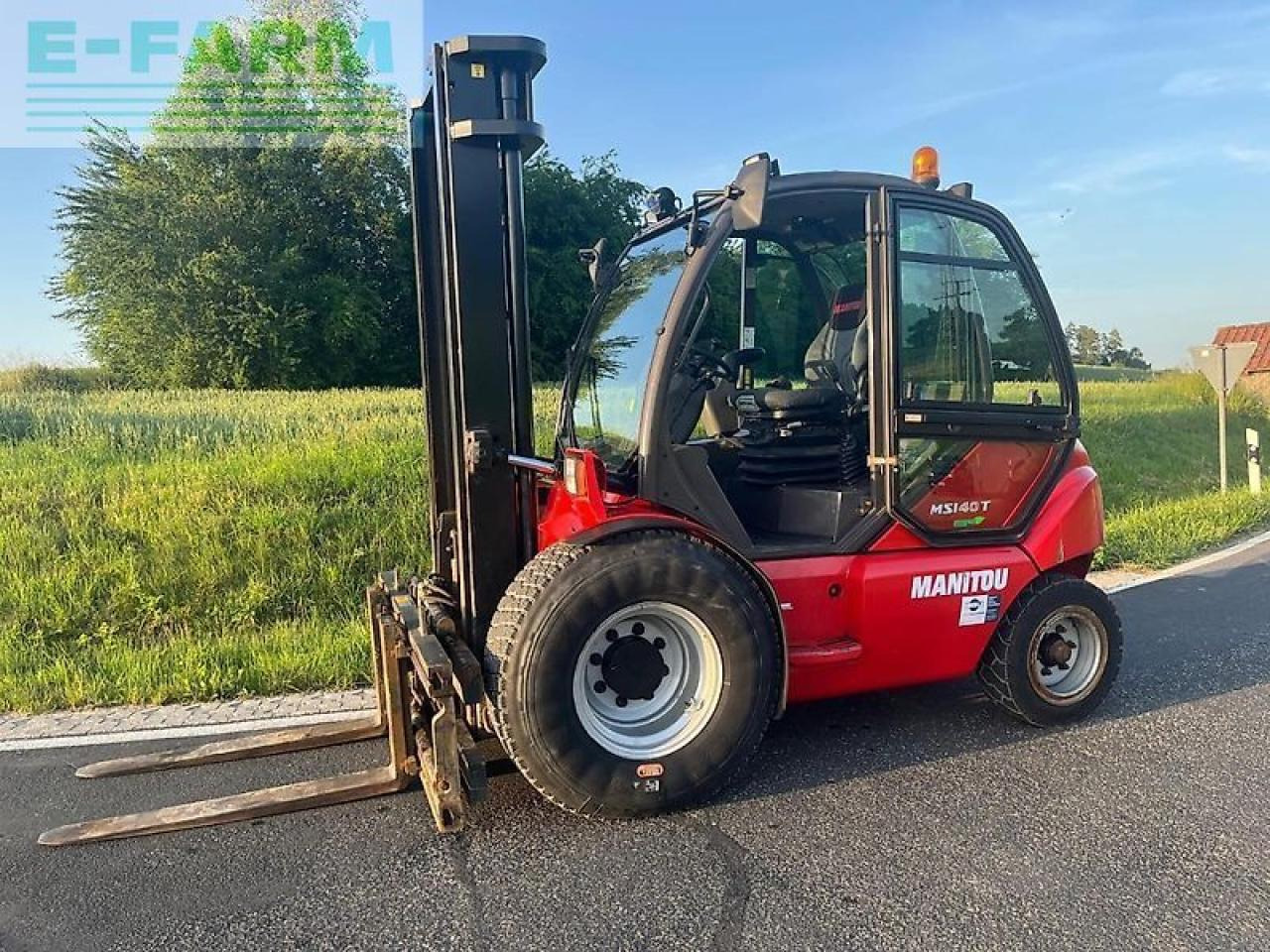 Manitou msi 40 t geländestapler mit kaup zinkenverstellgerät 4,8 t - Carrello elevatore: foto 4 Manitou msi 40 t geländestapler mit kaup zinkenverstellgerät 4,8 t - Carrello elevatore: foto 4