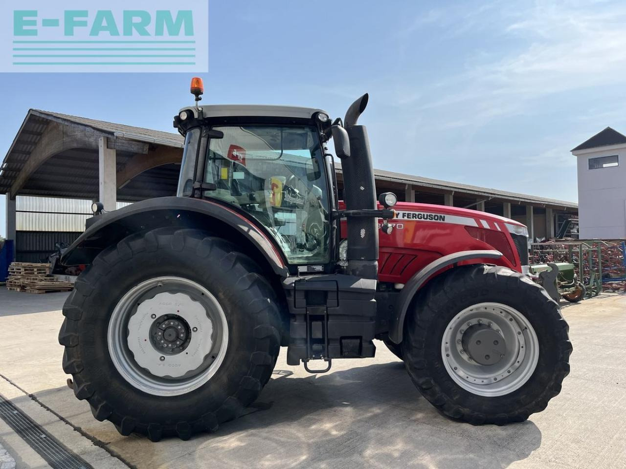 Trattore Massey Ferguson mf 8670 dyna-vt: foto 6