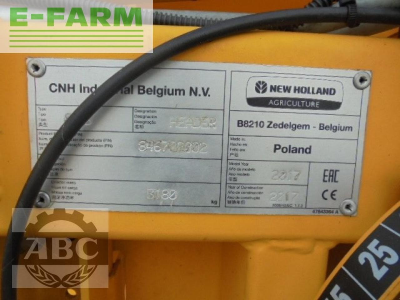 New Holland 980 cf 8r 75 - Spannocchiatore: foto 2 New Holland 980 cf 8r 75 - Spannocchiatore: foto 2