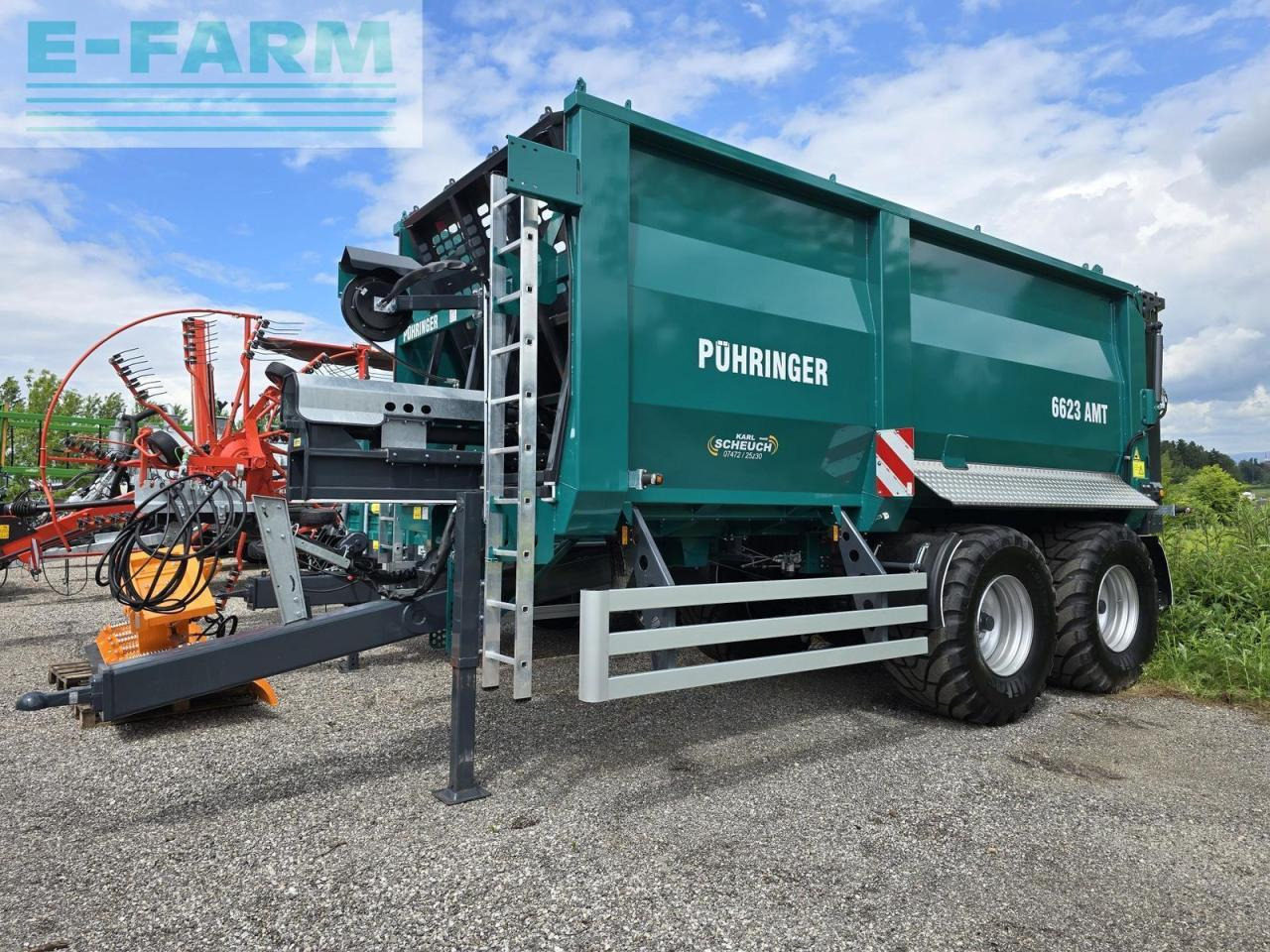 Pühringer amt6623 - Rimorchio a cassone agricolo: foto 5 Pühringer amt6623 - Rimorchio a cassone agricolo: foto 5