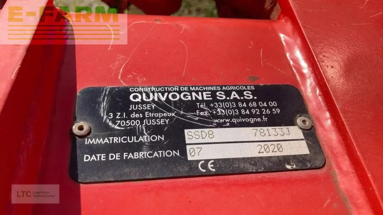 Quivogne SS08 - Coltivatore: foto 5 Quivogne SS08 - Coltivatore: foto 5