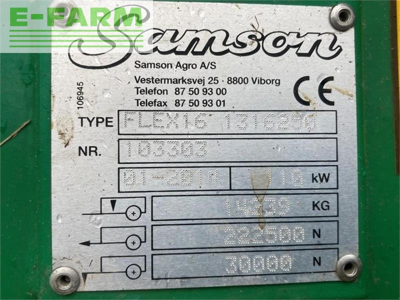 Samson flex16 - Spandiconcime: foto 4 Samson flex16 - Spandiconcime: foto 4