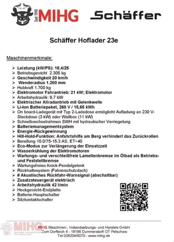 Schäffer 23e mit kabine - Pala gommata: foto 3 Schäffer 23e mit kabine - Pala gommata: foto 3