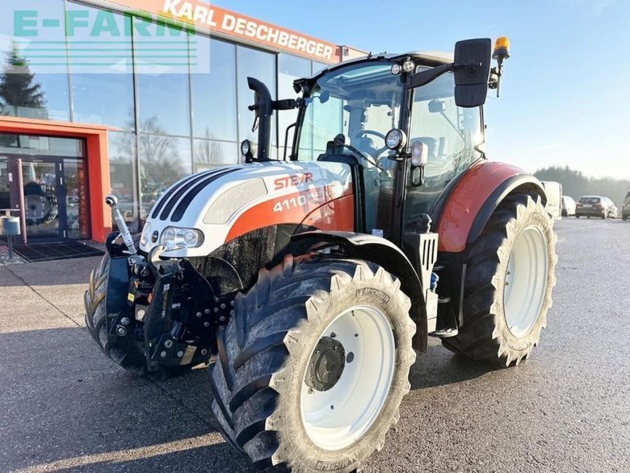 Steyr 4110 multi - Trattore: foto 1 Steyr 4110 multi - Trattore: foto 1