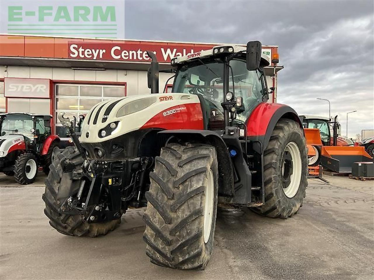 Steyr 6300 terrus cvt CVT - Trattore: foto 1 Steyr 6300 terrus cvt CVT - Trattore: foto 1