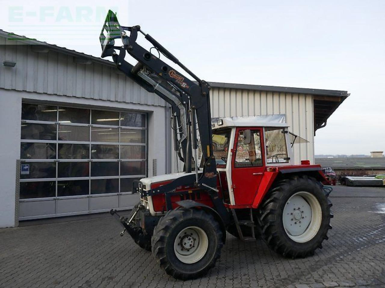 Steyr 8080 inkl. frontlader - Trattore: foto 1 Steyr 8080 inkl. frontlader - Trattore: foto 1