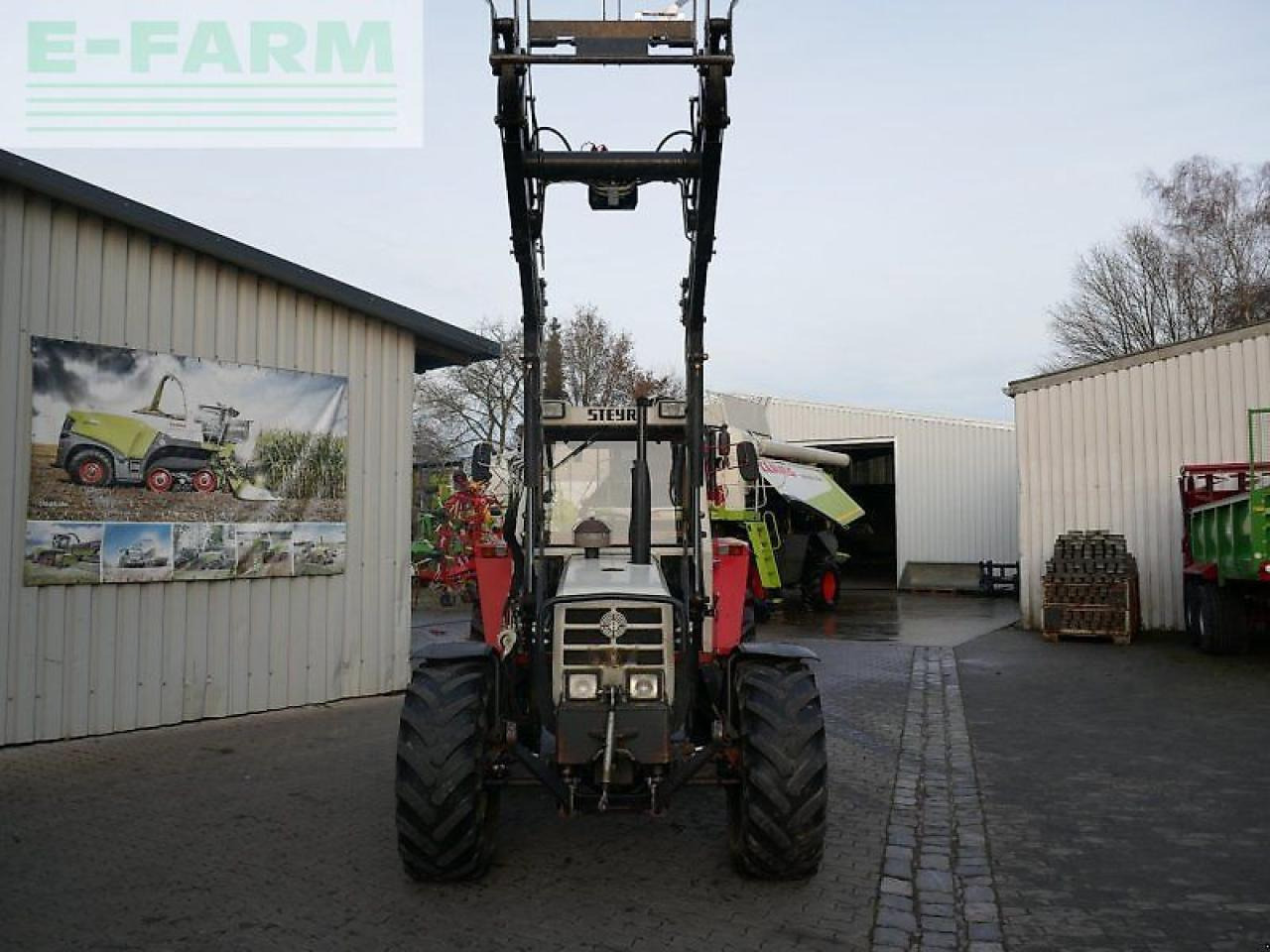 Steyr 8080 inkl. frontlader - Trattore: foto 2 Steyr 8080 inkl. frontlader - Trattore: foto 2
