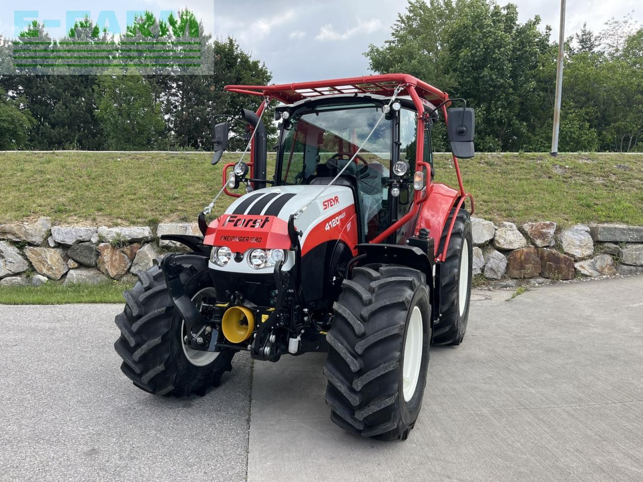 Steyr multi 4120 forst - Trattore: foto 1 Steyr multi 4120 forst - Trattore: foto 1