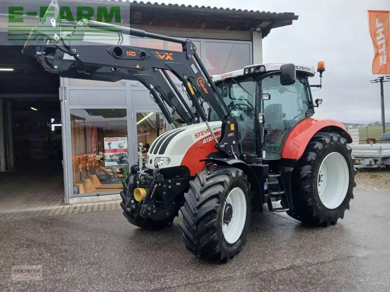 Steyr profi 4120 cvt CVT - Trattore: foto 1 Steyr profi 4120 cvt CVT - Trattore: foto 1