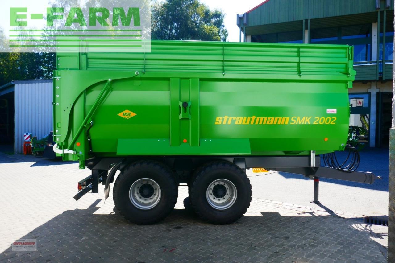 Strautmann smk 2002 - 21 to - 60 cm aufbau - Rimorchio a cassone agricolo: foto 1 Strautmann smk 2002 - 21 to - 60 cm aufbau - Rimorchio a cassone agricolo: foto 1