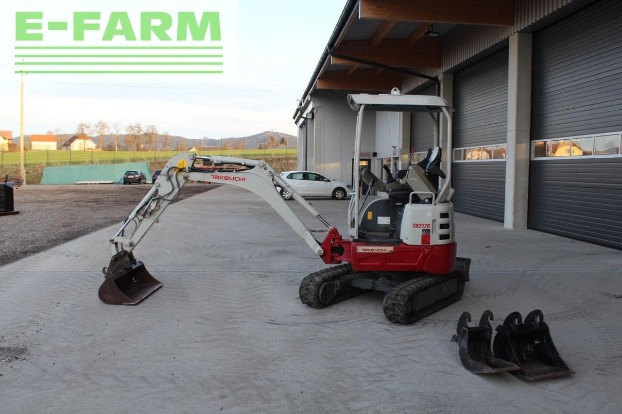 Takeuchi takeuchi tb 217 r minibagger - bagger - Miniescavatore: foto 3 Takeuchi takeuchi tb 217 r minibagger - bagger - Miniescavatore: foto 3