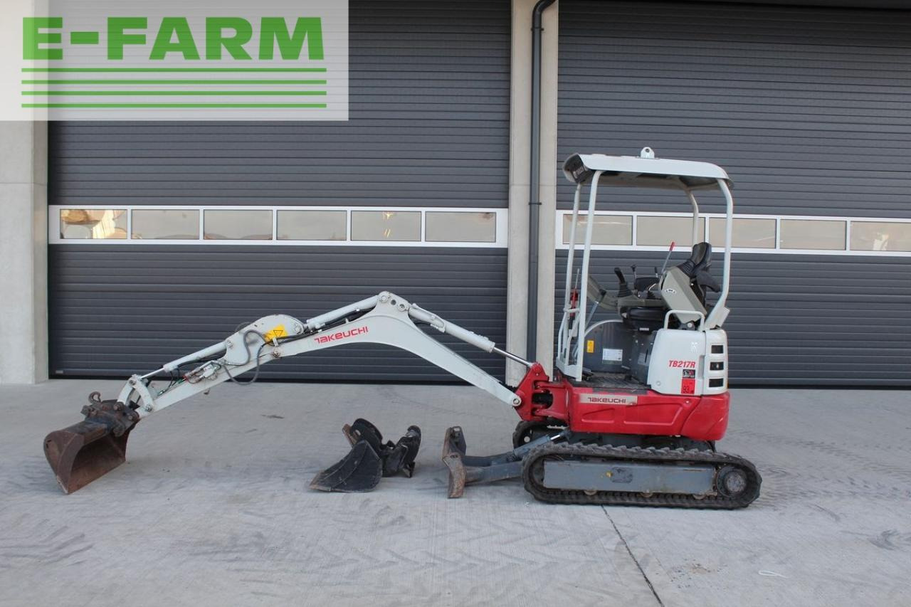Takeuchi takeuchi tb 217 r minibagger - bagger - Miniescavatore: foto 1 Takeuchi takeuchi tb 217 r minibagger - bagger - Miniescavatore: foto 1