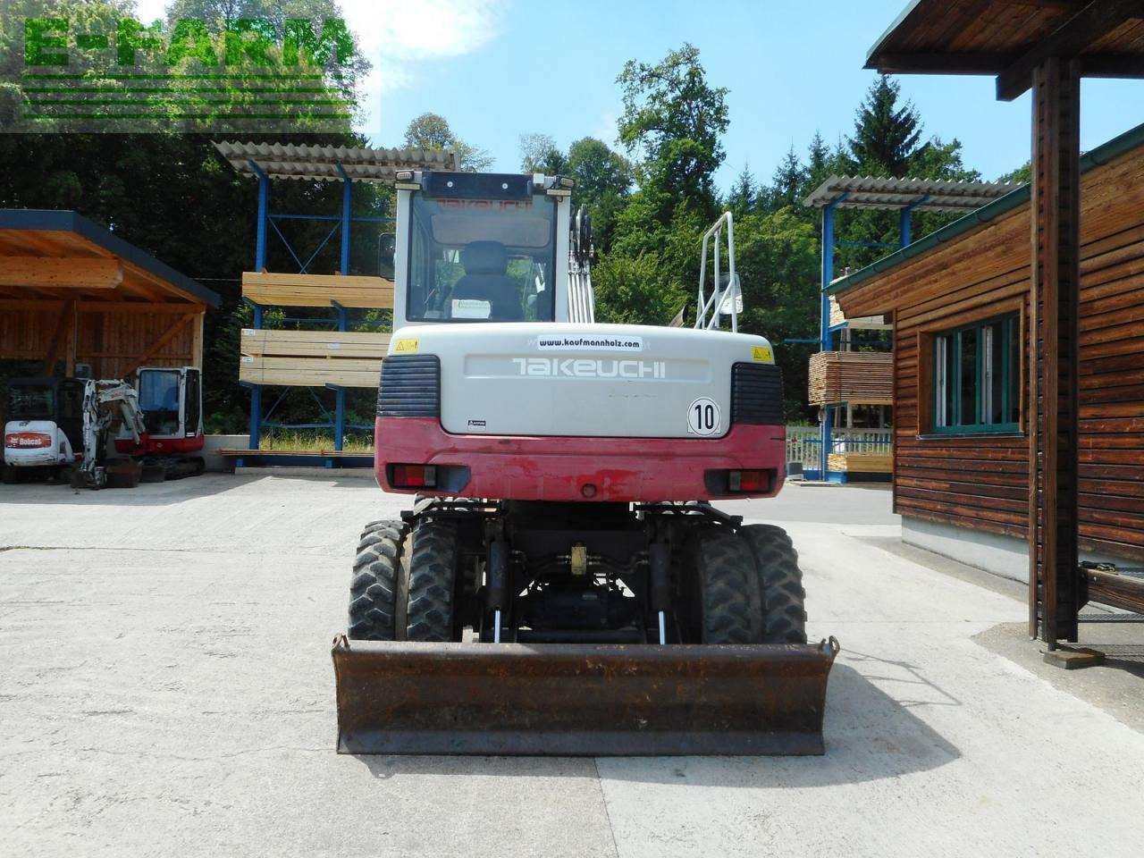 Takeuchi tb 175w mit powertilt + hydr. sw + 3 löffel - Miniescavatore: foto 3 Takeuchi tb 175w mit powertilt + hydr. sw + 3 löffel - Miniescavatore: foto 3