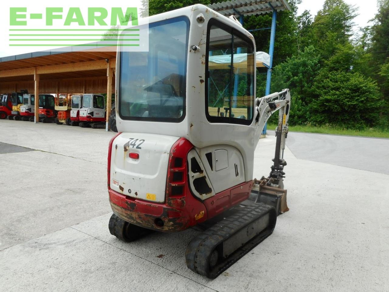 Takeuchi tb 216 ( 1.865kg ) 3 löffel + verstellfahrwerk - Miniescavatore: foto 4 Takeuchi tb 216 ( 1.865kg ) 3 löffel + verstellfahrwerk - Miniescavatore: foto 4