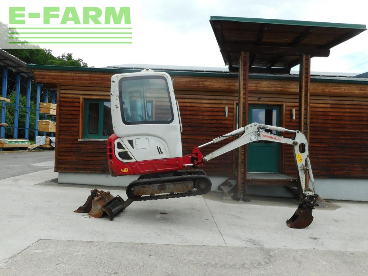 Takeuchi tb 216 ( 1.865kg ) 3 löffel + verstellfahrwerk - Miniescavatore: foto 5 Takeuchi tb 216 ( 1.865kg ) 3 löffel + verstellfahrwerk - Miniescavatore: foto 5