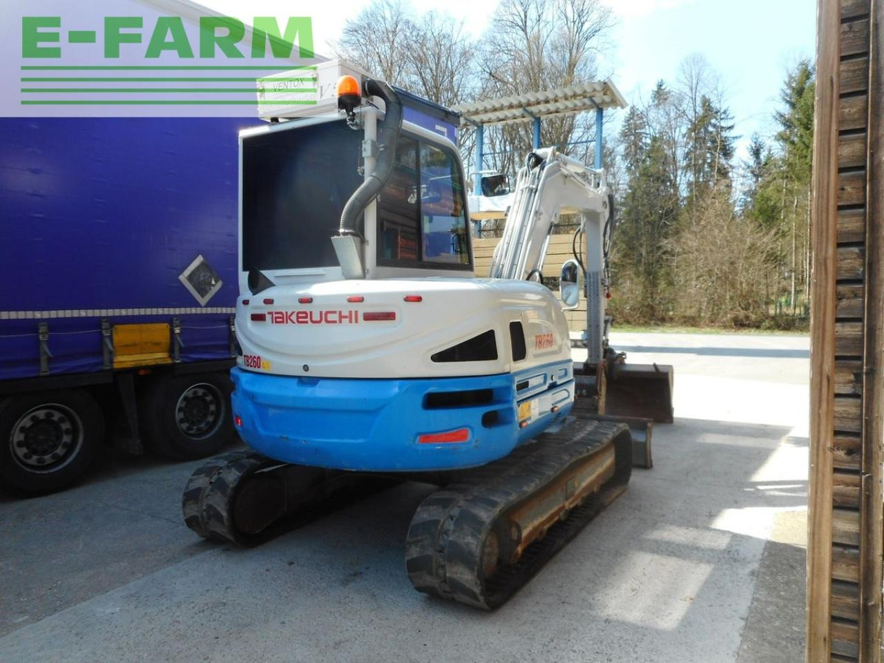 Takeuchi tb 260 ( 5.735kg ) hydr. sw + 3 löffel - Miniescavatore: foto 4 Takeuchi tb 260 ( 5.735kg ) hydr. sw + 3 löffel - Miniescavatore: foto 4