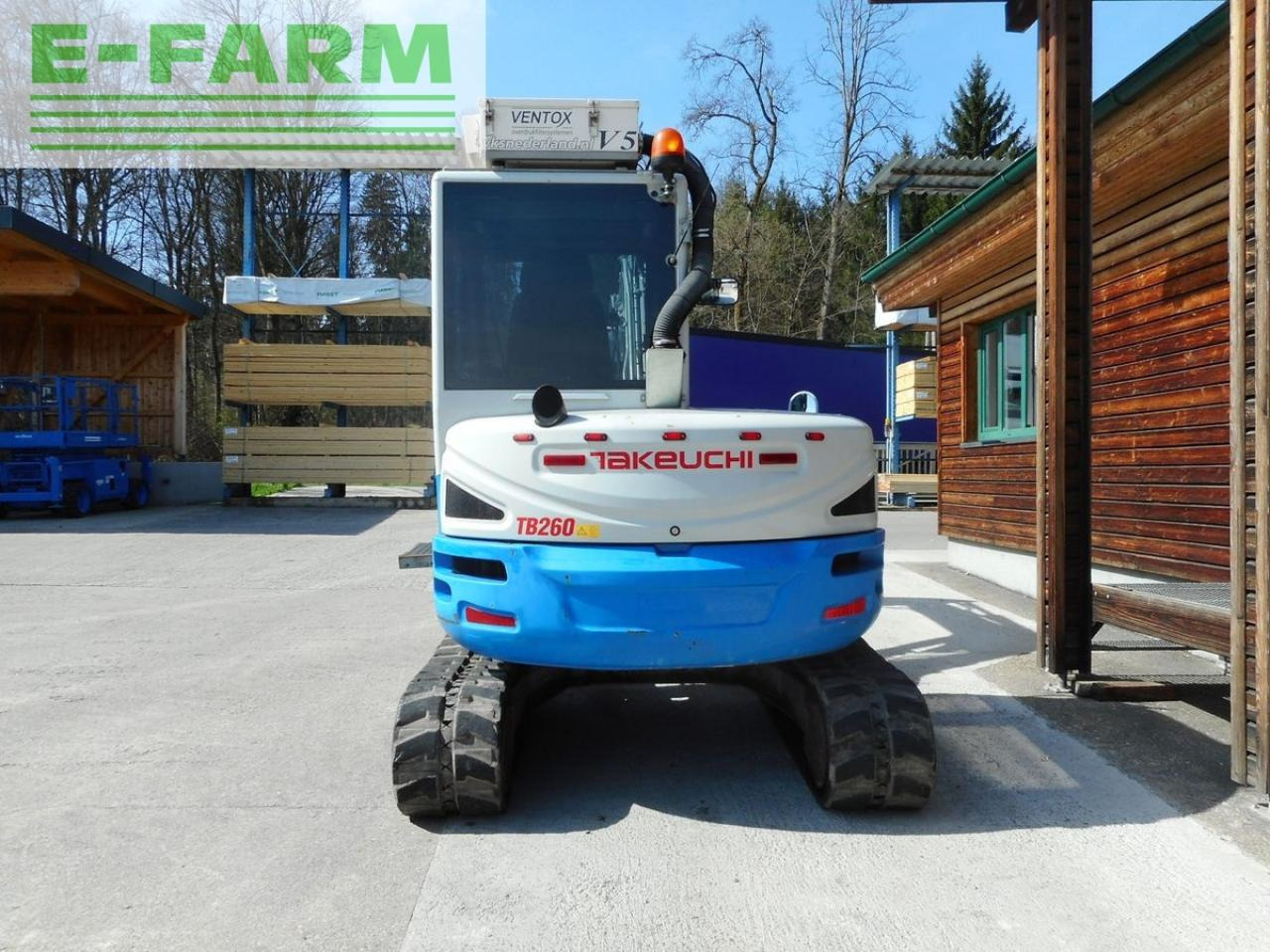 Takeuchi tb 260 ( 5.735kg ) hydr. sw + 3 löffel - Miniescavatore: foto 3 Takeuchi tb 260 ( 5.735kg ) hydr. sw + 3 löffel - Miniescavatore: foto 3