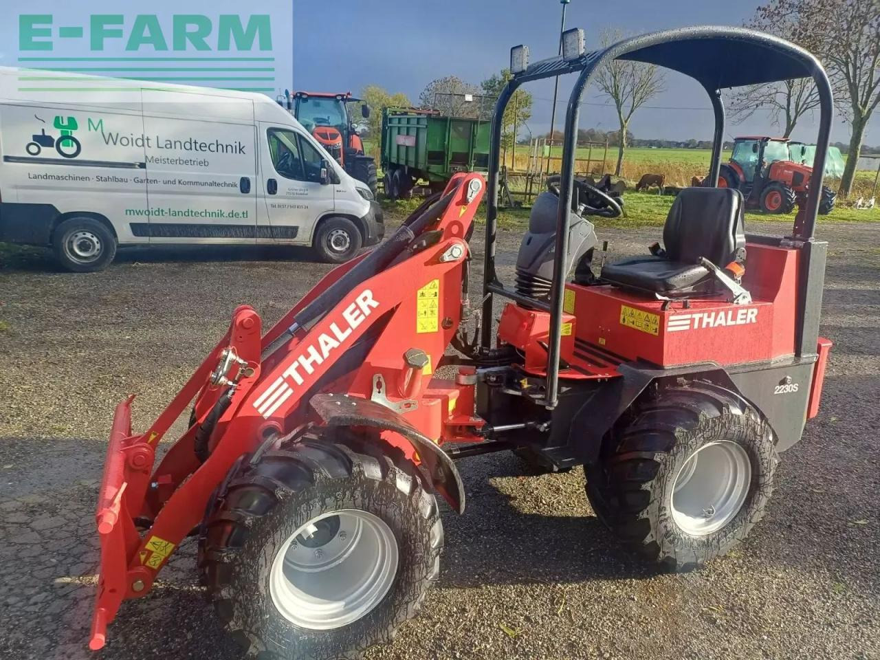 Thaler 2230 s - Pala gommata: foto 1 Thaler 2230 s - Pala gommata: foto 1