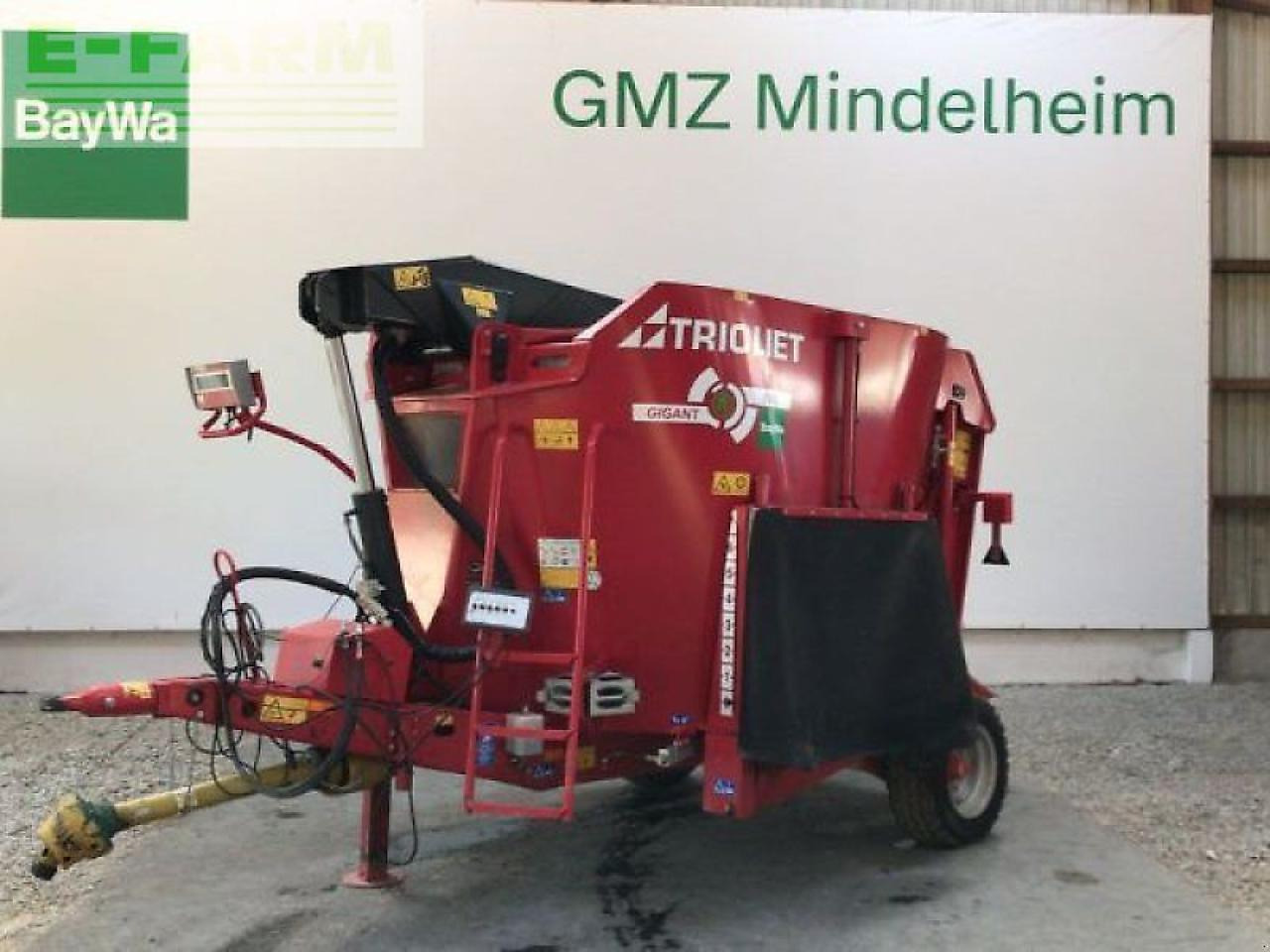Trioliet gigant 700 - Macchina per l'allevamento: foto 1 Trioliet gigant 700 - Macchina per l'allevamento: foto 1