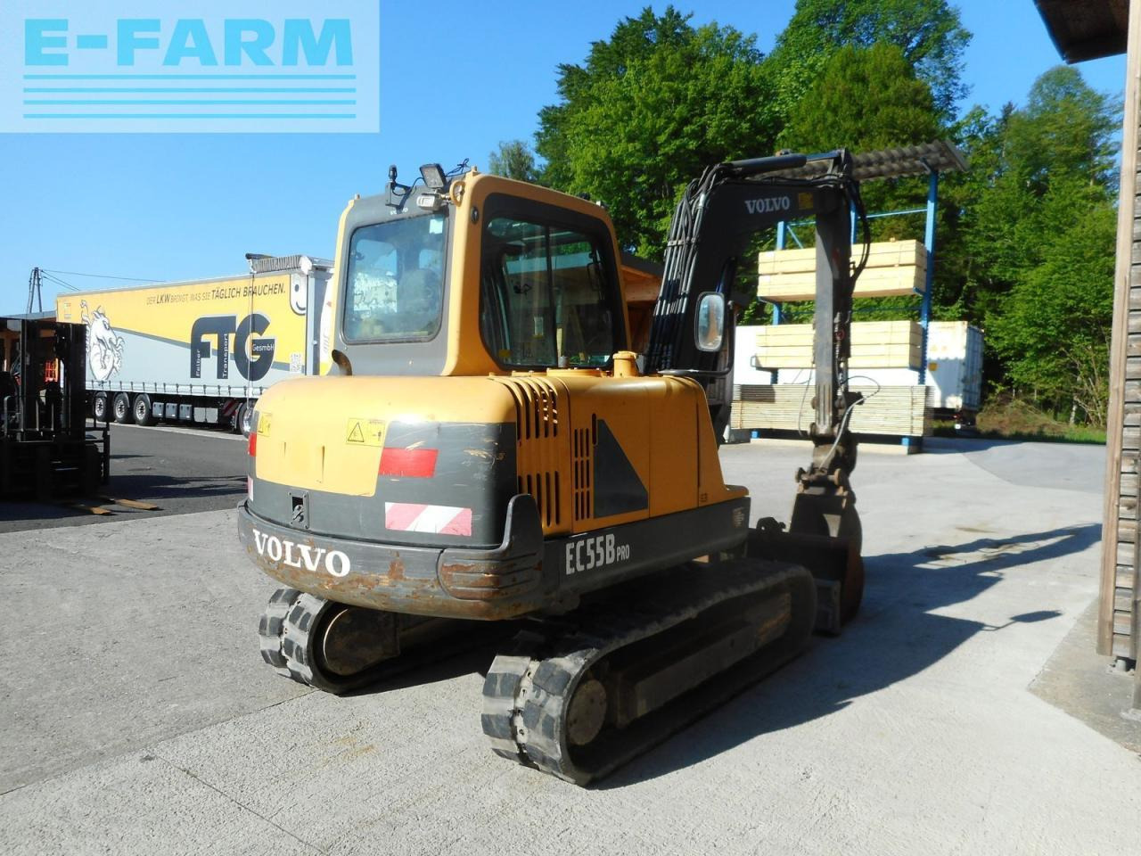 Volvo ec55b pro ( 5.480kg ) powertilt + hydr. schnellw - Miniescavatore: foto 4 Volvo ec55b pro ( 5.480kg ) powertilt + hydr. schnellw - Miniescavatore: foto 4