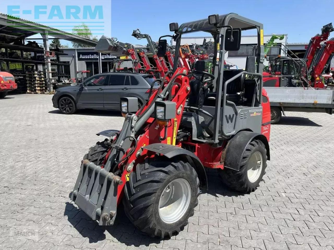 Weidemann 1160e mit typisierung, 310ah - Pala gommata: foto 1 Weidemann 1160e mit typisierung, 310ah - Pala gommata: foto 1