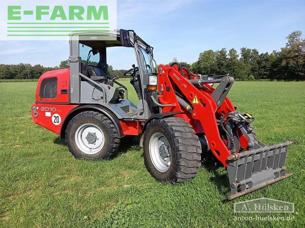 Weidemann 2070 cx 80lp - Miniescavatore: foto 2 Weidemann 2070 cx 80lp - Miniescavatore: foto 2