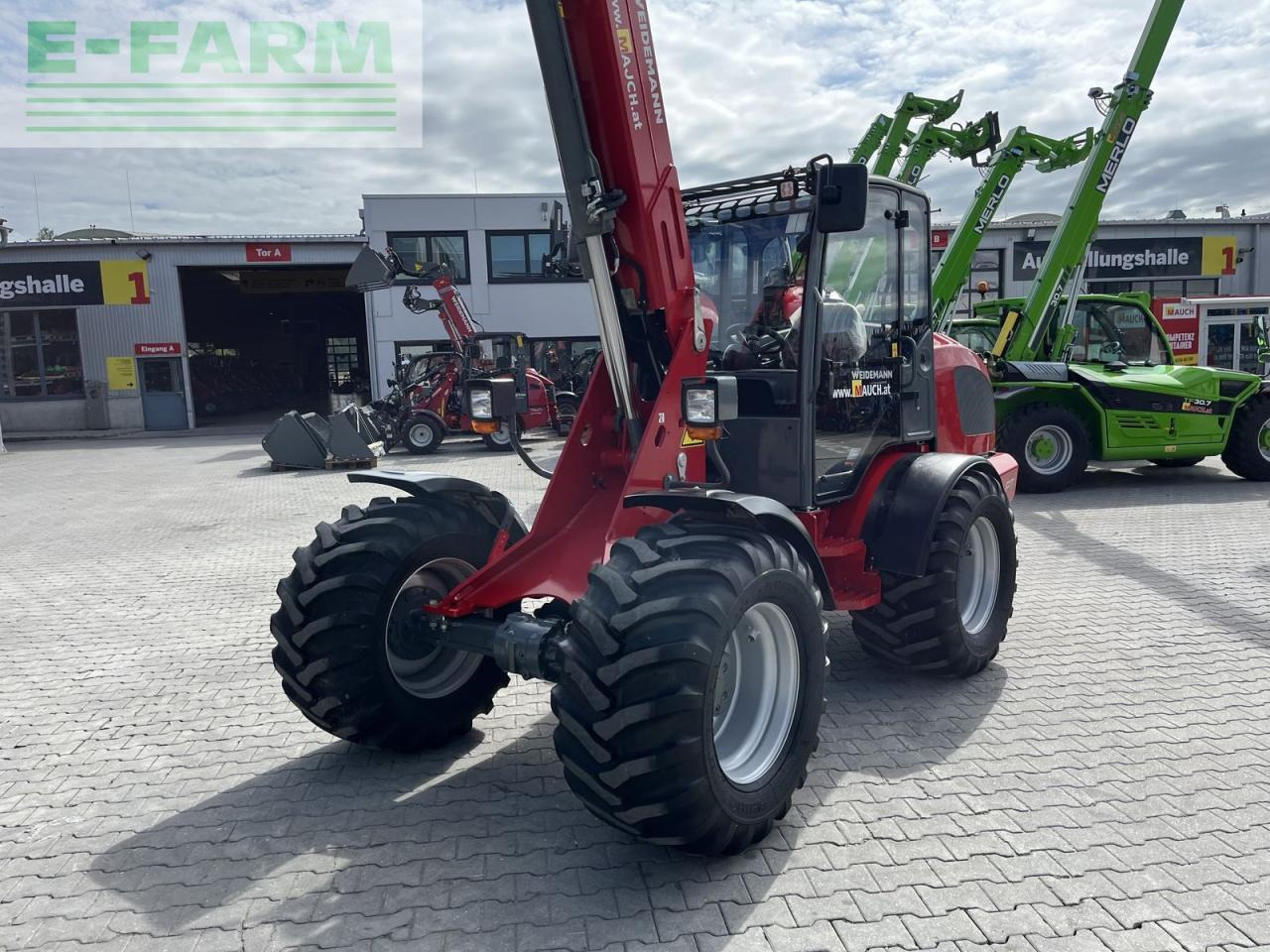 Weidemann 4080lp tele 30km/h - Miniescavatore: foto 2 Weidemann 4080lp tele 30km/h - Miniescavatore: foto 2