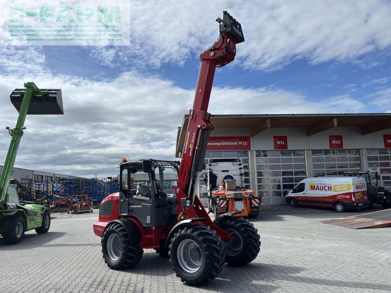 Weidemann 4080lp tele 30km/h - Miniescavatore: foto 1 Weidemann 4080lp tele 30km/h - Miniescavatore: foto 1
