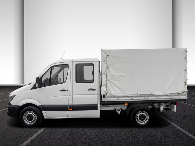 Furgone con cassone fisso, Furgone doppia cabina MERCEDES-BENZ Sprinter 311 CDI DOKA Pritsche,AHK,Standheizung: foto 17