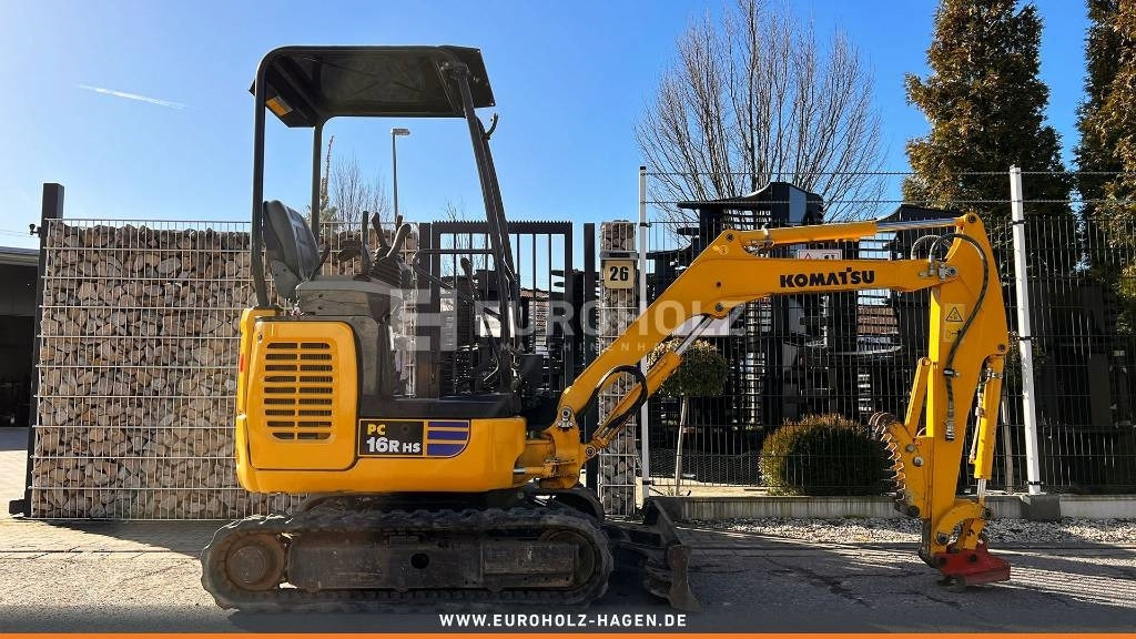 Komatsu Minibagger PC 16 R-3HS, Schnellwechsler MS01 - Miniescavatore: foto 5 Komatsu Minibagger PC 16 R-3HS, Schnellwechsler MS01 - Miniescavatore: foto 5
