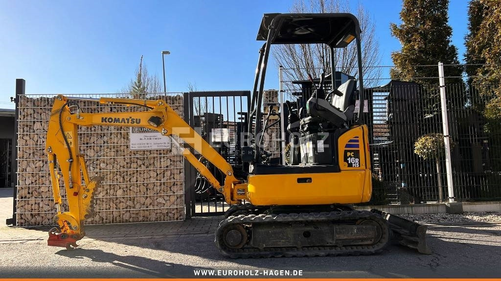 Komatsu Minibagger PC 16 R-3HS, Schnellwechsler MS01 - Miniescavatore: foto 2 Komatsu Minibagger PC 16 R-3HS, Schnellwechsler MS01 - Miniescavatore: foto 2