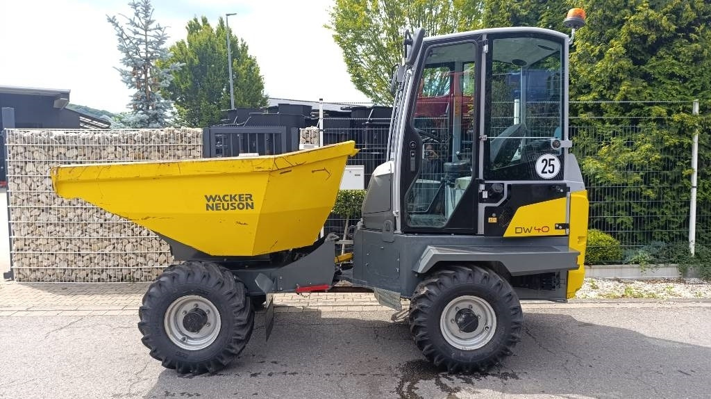 Mini dumper Wacker Neuson DW 40 Raddumper 2 Fahrstufen, Kabinenheizung, 4x4: foto 24