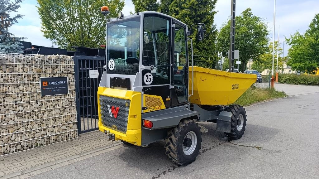 Mini dumper Wacker Neuson DW 40 Raddumper 2 Fahrstufen, Kabinenheizung, 4x4: foto 6