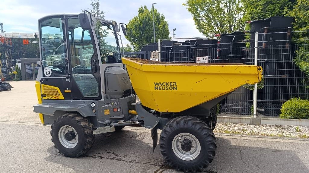 Mini dumper Wacker Neuson DW 40 Raddumper 2 Fahrstufen, Kabinenheizung, 4x4: foto 9