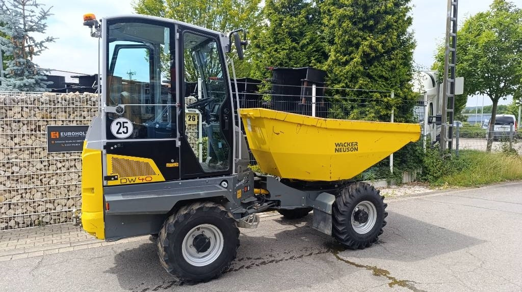 Mini dumper Wacker Neuson DW 40 Raddumper 2 Fahrstufen, Kabinenheizung, 4x4: foto 8