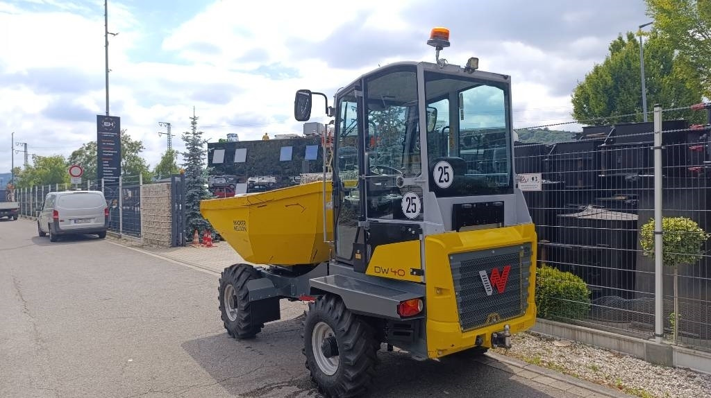 Mini dumper Wacker Neuson DW 40 Raddumper 2 Fahrstufen, Kabinenheizung, 4x4: foto 28