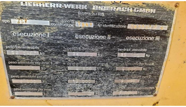 Gru automontante Liebherr 35K Schnellbaukran: foto 13 Gru automontante Liebherr 35K Schnellbaukran: foto 13