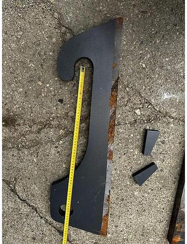 Big Anschweißhaken passend zu CAT TH407 - Ricambi: foto 2 Big Anschweißhaken passend zu CAT TH407 - Ricambi: foto 2