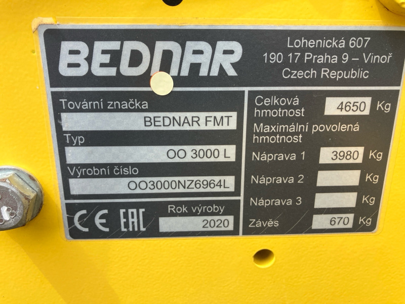 Bednar Omega OO 3000L - Seminatrice: foto 4 Bednar Omega OO 3000L - Seminatrice: foto 4
