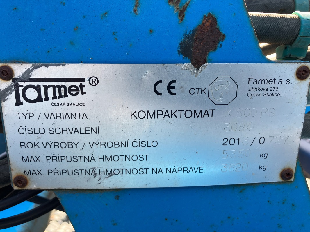 Farmet Kompaktomat K800 PS - Erpice: foto 2 Farmet Kompaktomat K800 PS - Erpice: foto 2