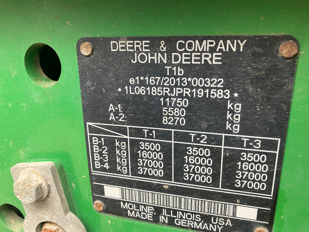 John Deere 6R185 - Trattore: foto 2 John Deere 6R185 - Trattore: foto 2