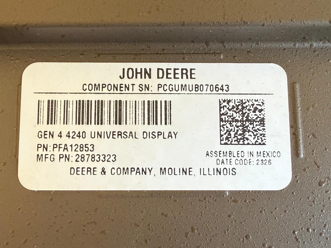 John Deere Display 4240 Premium Aktivierung - Attrezzo/ Attrezzature: foto 1 John Deere Display 4240 Premium Aktivierung - Attrezzo/ Attrezzature: foto 1