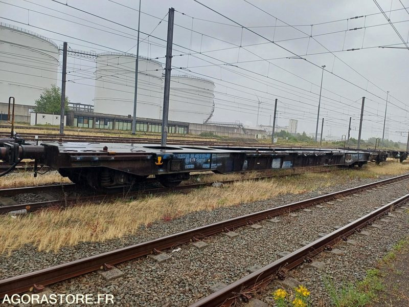 Wagon plat intermodal type Sggnss – modèle 6432B0-4, 72 pieds - 2004 (ref 1462) - Altra macchina: foto 1 Wagon plat intermodal type Sggnss – modèle 6432B0-4, 72 pieds - 2004 (ref 1462) - Altra macchina: foto 1