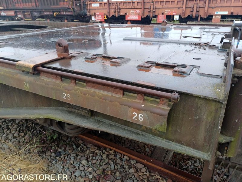 Wagon plat intermodal type Sggnss – modèle 6432B0-4, 72 pieds - 2004 (ref 1587) - Altra macchina: foto 4 Wagon plat intermodal type Sggnss – modèle 6432B0-4, 72 pieds - 2004 (ref 1587) - Altra macchina: foto 4